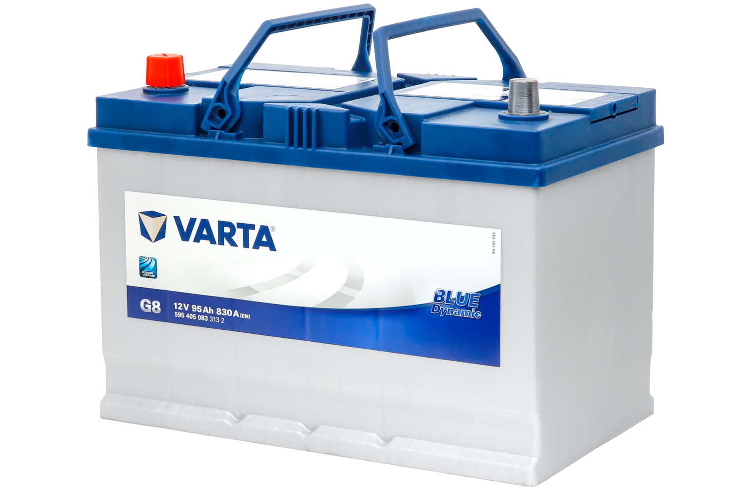 АКУМУЛЯТОРНА БАТАРЕЯ VARTA НА РІДКОМУ ЕЛЕКТРОЛІТІ ВИКОРИСТОВУЮТЬСЯ ДЛЯ ЗАПУСКУ ПОРШНЕВИХ ДВИГУНІВ 12V 95AH